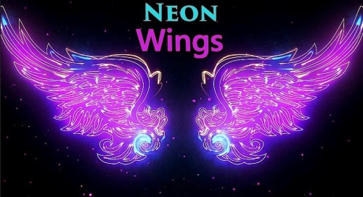 Neon Wings 454608 - Motion Graphics