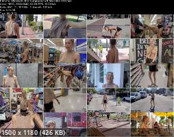 Strawberry Shan Beautiful Girl Flashes Her Breasts On The Street