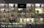 Jeny Smith -  In Nylon Pantyhose Without Panties Shocked A Biker In The Forest