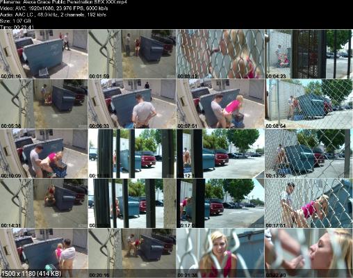 Alexa Grace - Public Penetration Spy Cam [FullHD 1080p] - Amateurporn